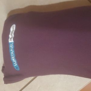 NWOT Purple Travel Blanket 40x65in